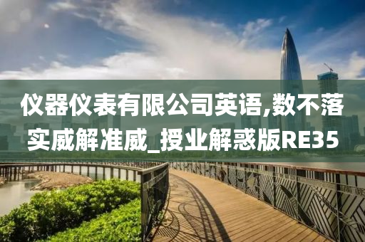 仪器仪表有限公司英语,数不落实威解准威_授业解惑版RE35