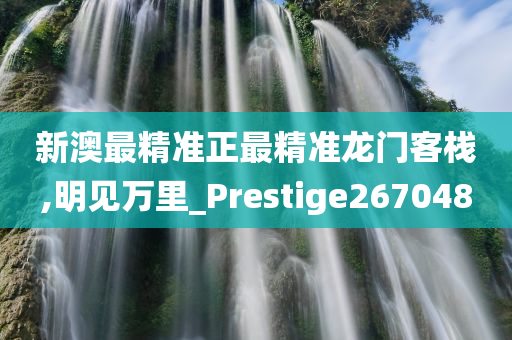 新澳最精准正最精准龙门客栈,明见万里_Prestige267048