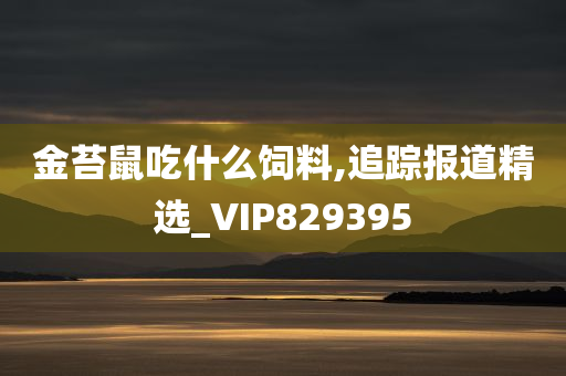 金苔鼠吃什么饲料,追踪报道精选_VIP829395