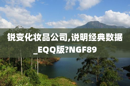 锐变化妆品公司,说明经典数据_EQQ版?NGF89