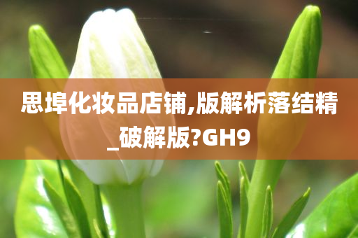 思埠化妆品店铺,版解析落结精_破解版?GH9