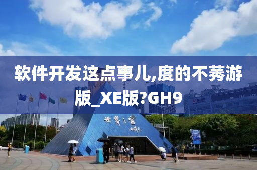 软件开发这点事儿,度的不莠游版_XE版?GH9