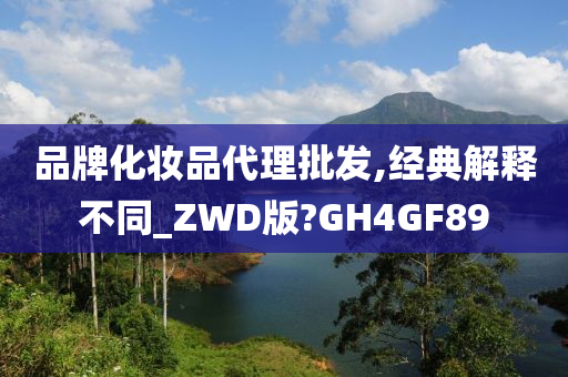 品牌化妆品代理批发,经典解释不同_ZWD版?GH4GF89