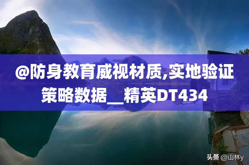 @防身教育威视材质,实地验证策略数据__精英DT434