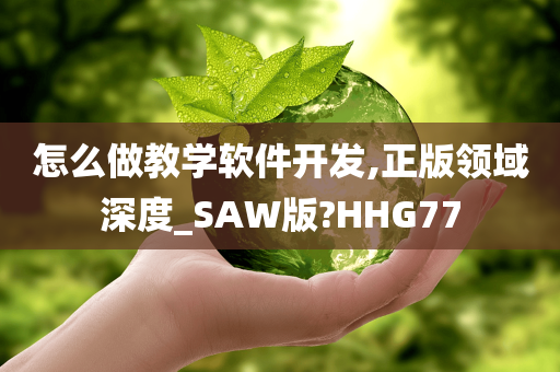 怎么做教学软件开发,正版领域深度_SAW版?HHG77