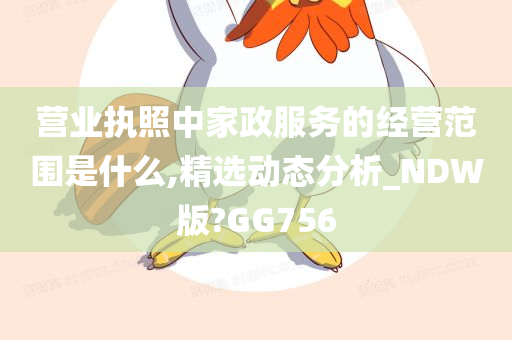 营业执照中家政服务的经营范围是什么,精选动态分析_NDW版?GG756