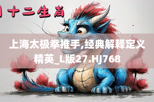 上海太极拳推手,经典解释定义精英_L版27.HJ768