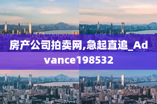 房产公司拍卖网,急起直追_Advance198532