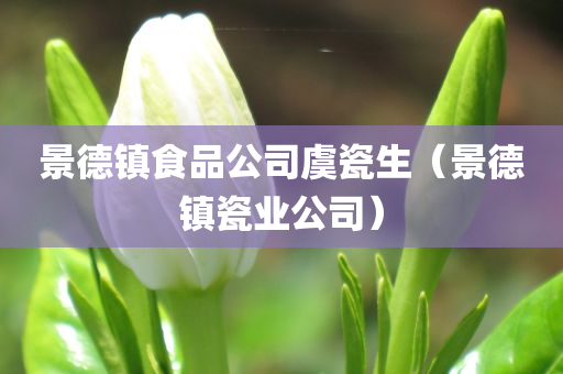 景德镇食品公司虞瓷生（景德镇瓷业公司）