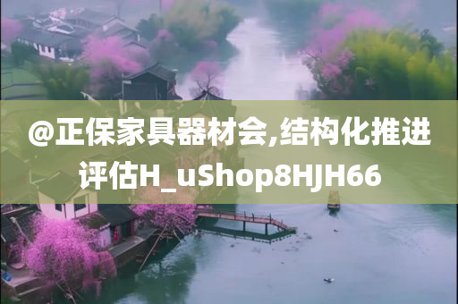 @正保家具器材会,结构化推进评估H_uShop8HJH66