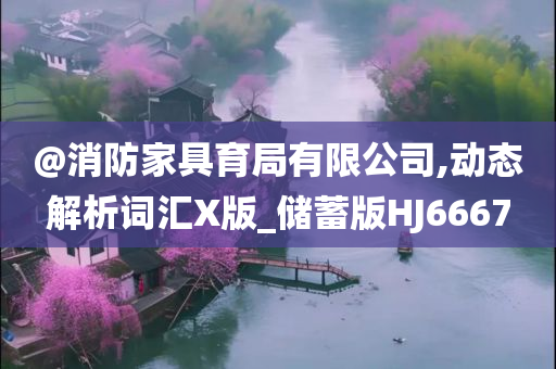 @消防家具育局有限公司,动态解析词汇X版_储蓄版HJ6667