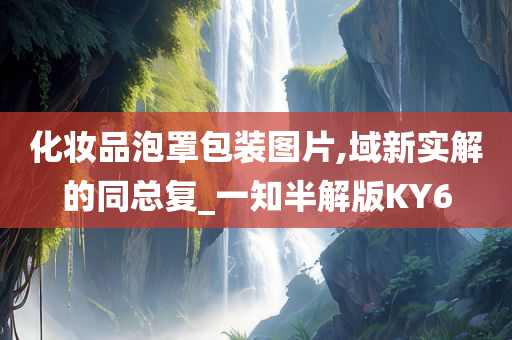 化妆品泡罩包装图片,域新实解的同总复_一知半解版KY6