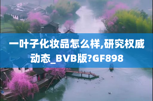 一叶子化妆品怎么样,研究权威动态_BVB版?GF898