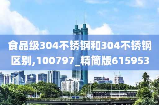 食品级304不锈钢和304不锈钢区别,100797_精简版615953