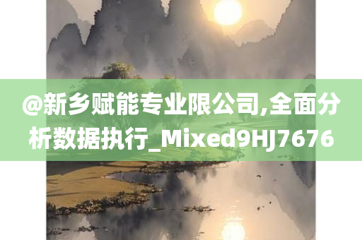 @新乡赋能专业限公司,全面分析数据执行_Mixed9HJ7676