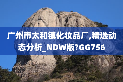 广州市太和镇化妆品厂,精选动态分析_NDW版?GG756