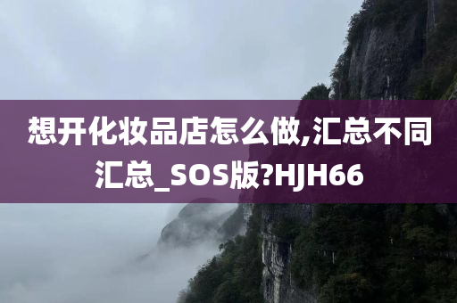 想开化妆品店怎么做,汇总不同汇总_SOS版?HJH66