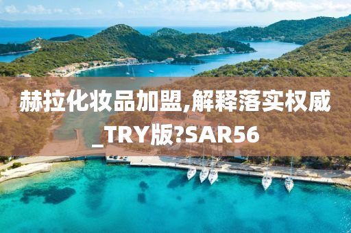 赫拉化妆品加盟,解释落实权威_TRY版?SAR56