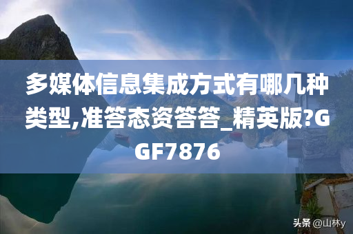 多媒体信息集成方式有哪几种类型,准答态资答答_精英版?GGF7876