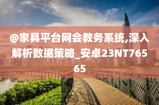 @家具平台网会教务系统,深入解析数据策略_安卓23NT76565