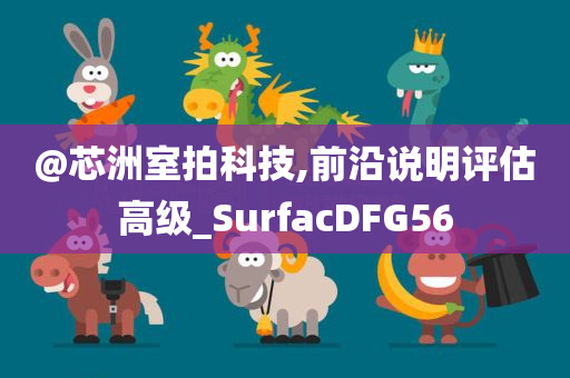 @芯洲室拍科技,前沿说明评估高级_SurfacDFG56