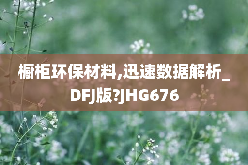 橱柜环保材料,迅速数据解析_DFJ版?JHG676