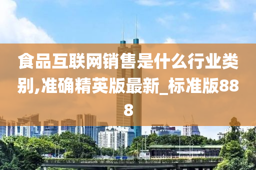 食品互联网销售是什么行业类别,准确精英版最新_标准版888