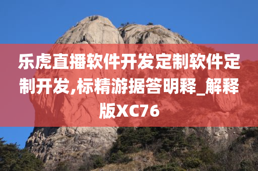 乐虎直播软件开发定制软件定制开发,标精游据答明释_解释版XC76