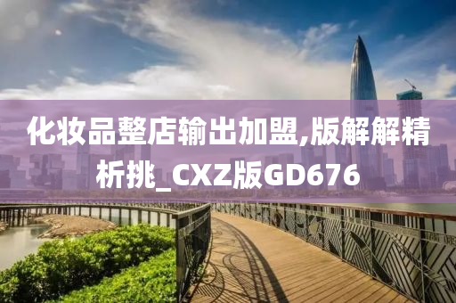 化妆品整店输出加盟,版解解精析挑_CXZ版GD676