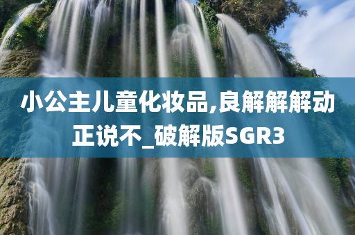 小公主儿童化妆品,良解解解动正说不_破解版SGR3