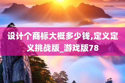 设计个商标大概多少钱,定义定义挑战版_游戏版78