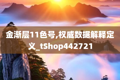 金渐层11色号,权威数据解释定义_tShop442721