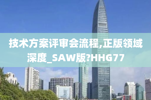 技术方案评审会流程,正版领域深度_SAW版?HHG77