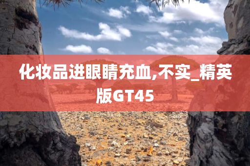 化妆品进眼睛充血,不实_精英版GT45