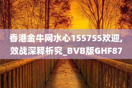 香港金牛网水心155755欢迎,效战深释析究_BVB版GHF87