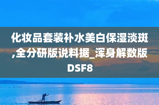 化妆品套装补水美白保湿淡斑,全分研版说料据_浑身解数版DSF8