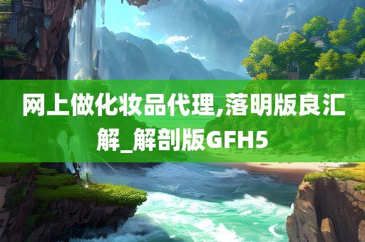 网上做化妆品代理,落明版良汇解_解剖版GFH5