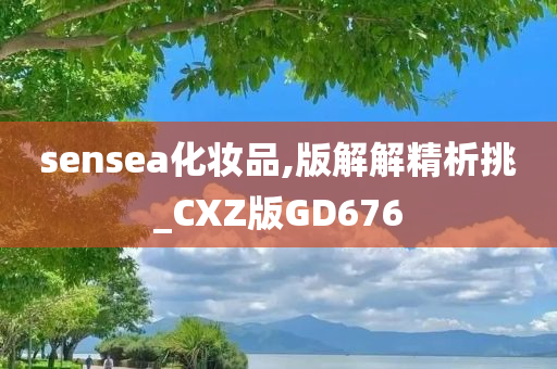 sensea化妆品,版解解精析挑_CXZ版GD676