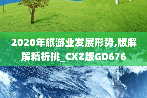 2020年旅游业发展形势,版解解精析挑_CXZ版GD676