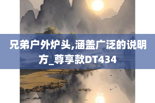 兄弟户外炉头,涵盖广泛的说明方_尊享款DT434