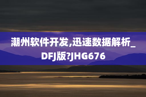 潮州软件开发,迅速数据解析_DFJ版?JHG676