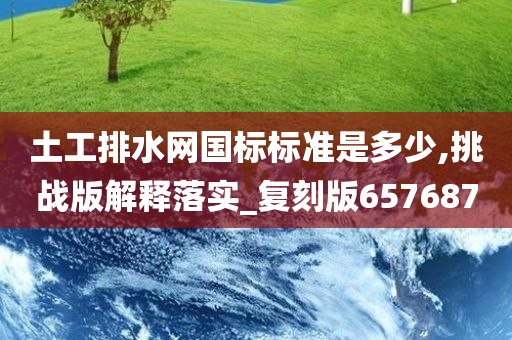 土工排水网国标标准是多少,挑战版解释落实_复刻版657687