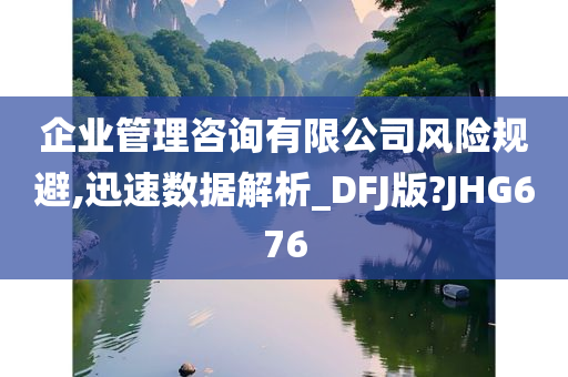 企业管理咨询有限公司风险规避,迅速数据解析_DFJ版?JHG676