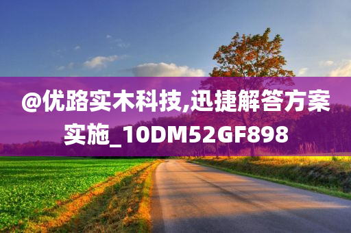 @优路实木科技,迅捷解答方案实施_10DM52GF898