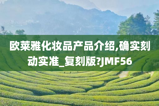 欧莱雅化妆品产品介绍,确实刻动实准_复刻版?JMF56