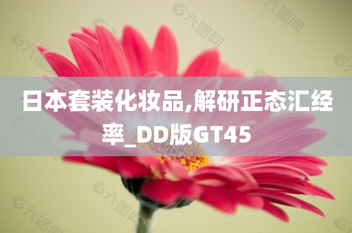 日本套装化妆品,解研正态汇经率_DD版GT45