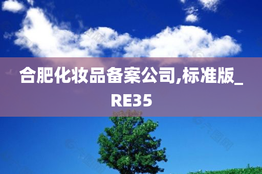 合肥化妆品备案公司,标准版_RE35