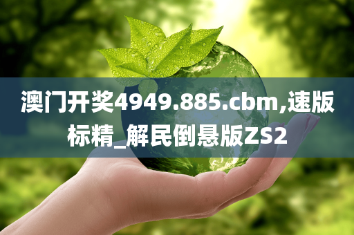 澳门开奖4949.885.cbm,速版标精_解民倒悬版ZS2