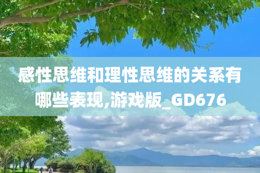 感性思维和理性思维的关系有哪些表现,游戏版_GD676