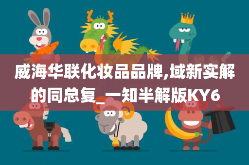 威海华联化妆品品牌,域新实解的同总复_一知半解版KY6